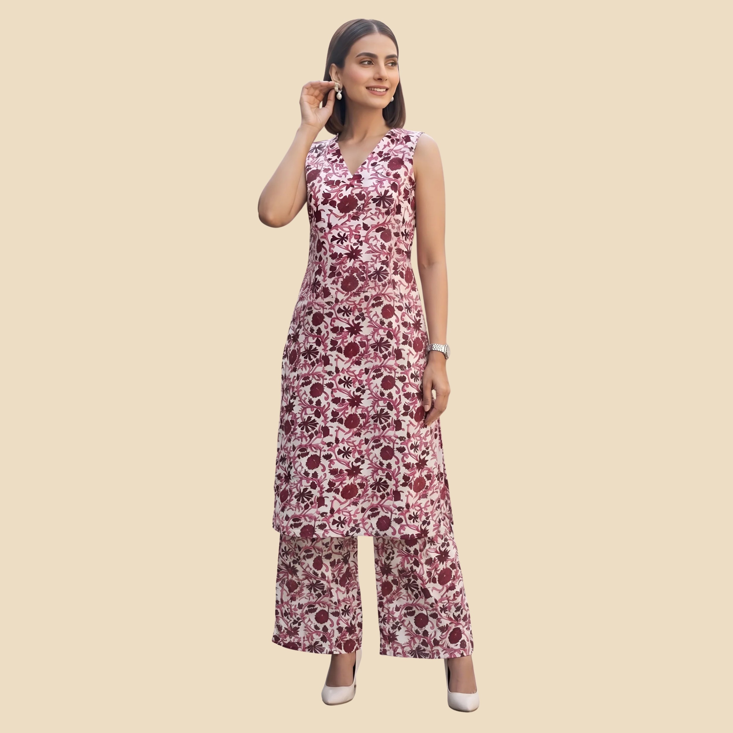 024 Printed Co-Ord Set, view 3
