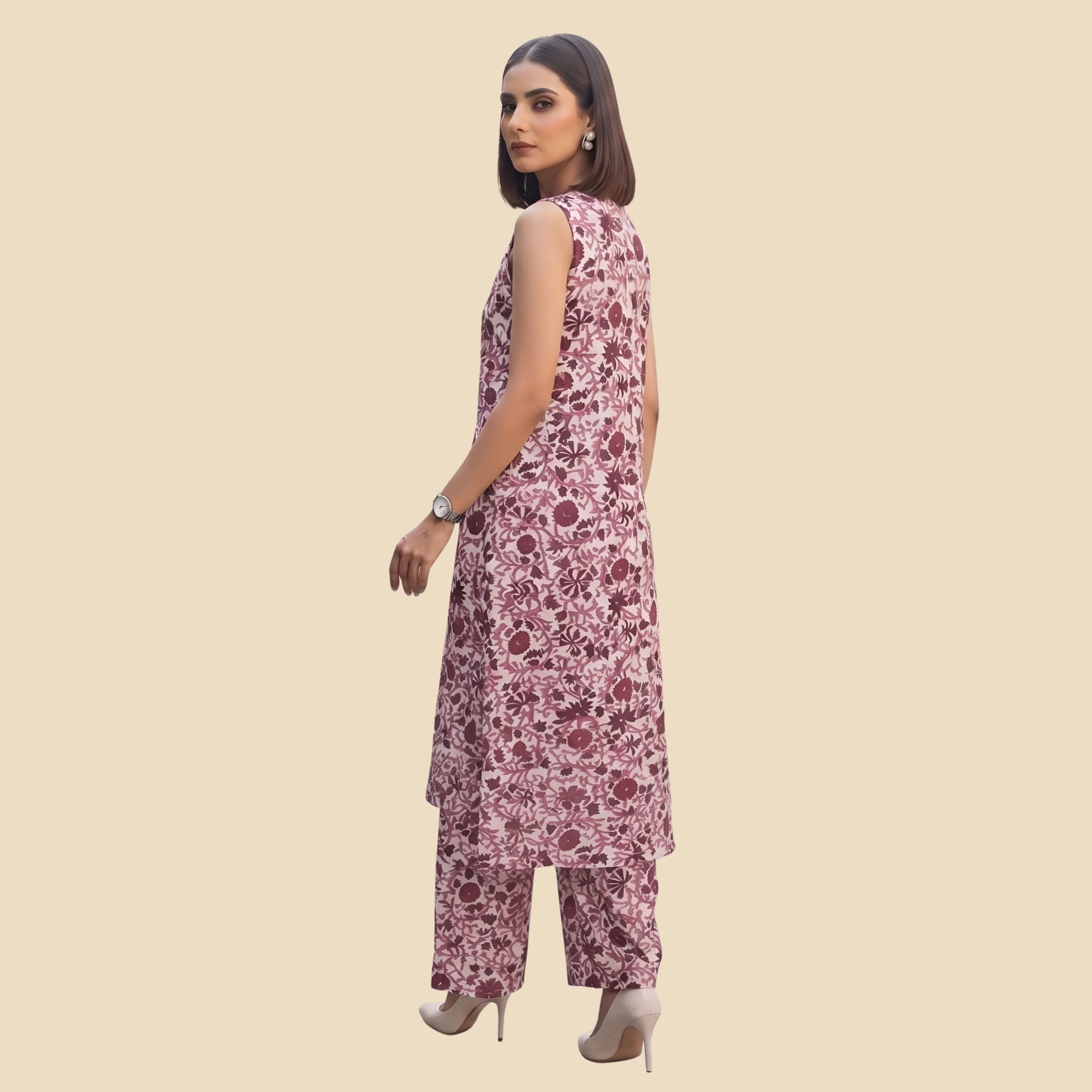 024 Printed Co-Ord Set, view 4